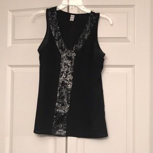 Sequined  tank NYE
